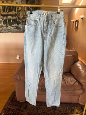 NWT Madewell light wash high-waisted the curvy perfect vintage jean size 24